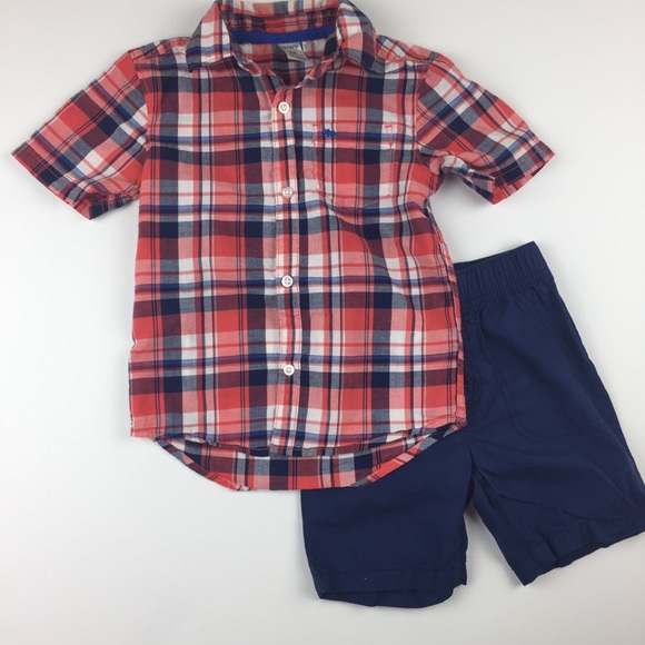 Carter's Other - Boy’s Shirt and Shorts Set Size 4T